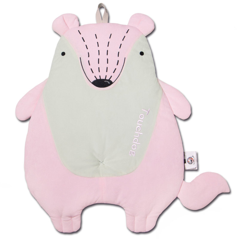 Tapis pour chien de caractère Touchdog «Critter Hugz», Rose