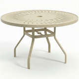 Windward Outdoor Sunburst 47" Round Dining Table
