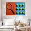 Raquette et balles de tennis Sireci-108694111