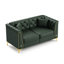 Canapé Chesterfield modulaire avec similicuir capitonné-1472249309