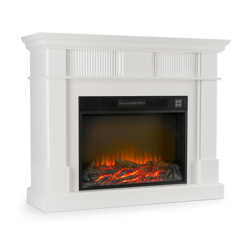 Klarstein 115cm W White Electric Fireplace