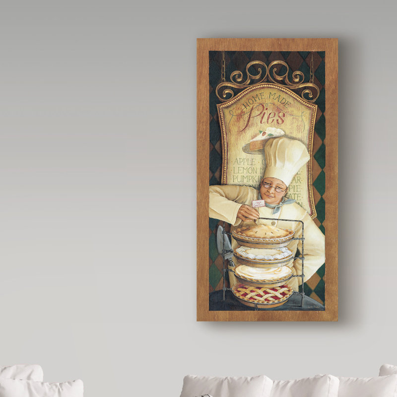 « chef 2 », publicité sur toile tendue, H 47 po x l 24 po