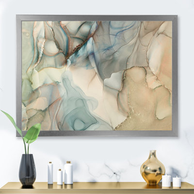 " Grey Tender Liquid Art I "
