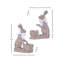 Lapin en résine 6,5 po avec chariot-1795827847