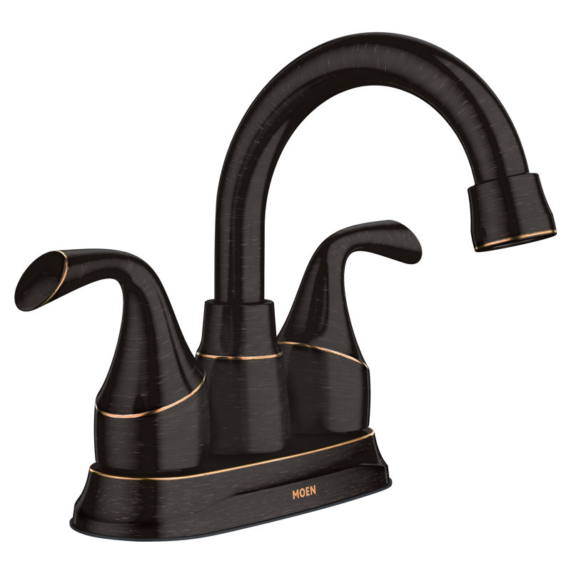 Idora Centerset Bathroom Faucet with Drain Assembly, Mediterranean Bronze