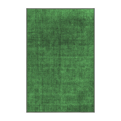 Washable Abstract Indoor Rug