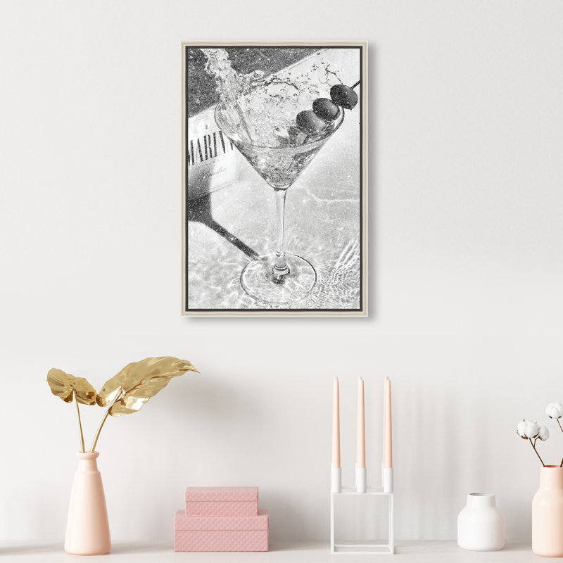 Chill Time II Print by Oliver Gal, 46"H x 31"W, Silver Floater Frame