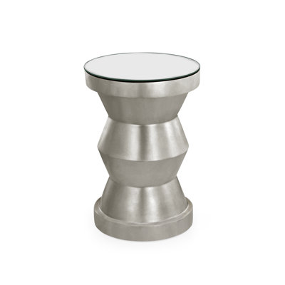 Curated Glass End Table