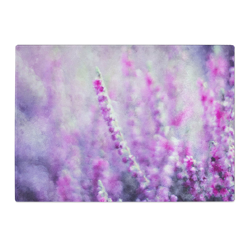 Heather Painting Chopping Board, 0.4cm H x 28.5cm W x 39cm L