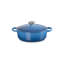 Le Creuset Enameled Cast Iron Signature Wide Round Oven, 3.5 Qt., Licorice-1626683102