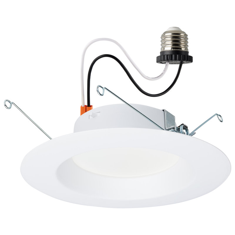 Selectable CCT Remodel or New Construction LED Retrofit Recessed Lighting Kit