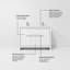 Meuble-lavabo double l 48 po x P 20 po Lafarre Lafarre -1193400102-1193400099