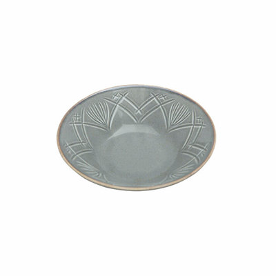 Set Of 6 Deep Plates, Red, 20 Cm