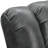 Gray Gliding Recliner Chair