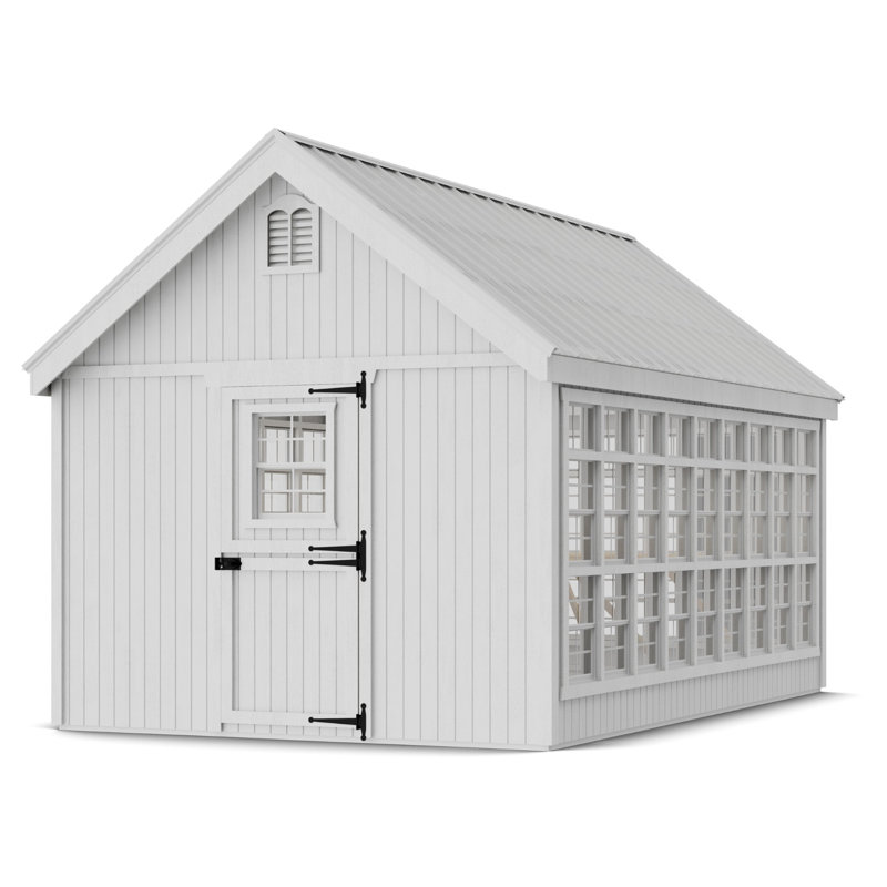 Colonial Gable Greenhouse, 10' x 16', No