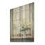 «Countryside Calm Blooms Farm Windows I» - Impression de fenêtres de ferme sur bois-582048853