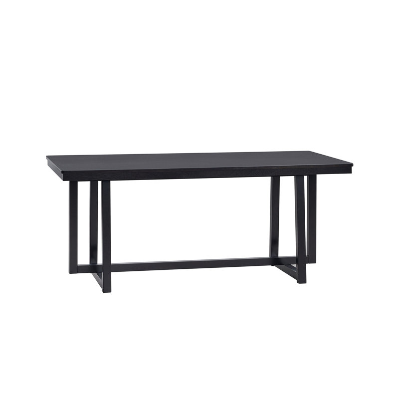 Kini Black Finish Dining Table