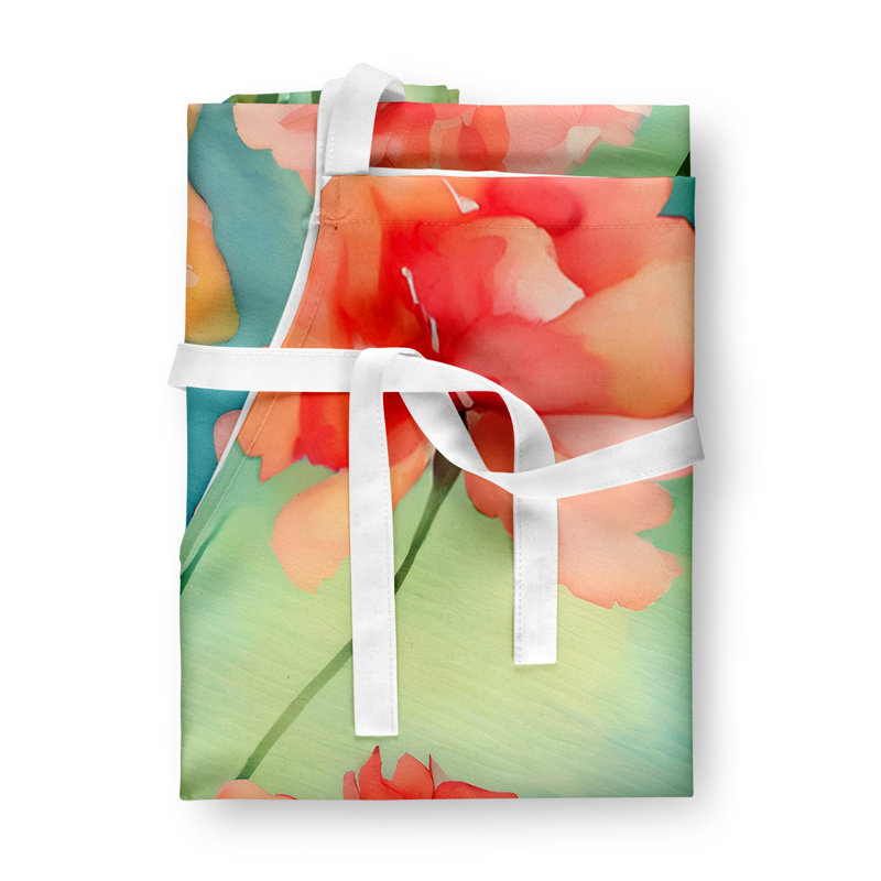 Floral Bib Apron