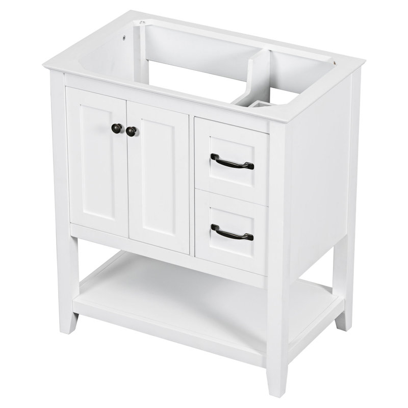 29.40'' Single Bathroom Vanity Base Only