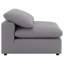 Fauteuil d'appoint rembourré en tissu Grey Boucle