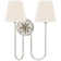 Polaris 2 - Light Armed Sconce By Chapman & Myers