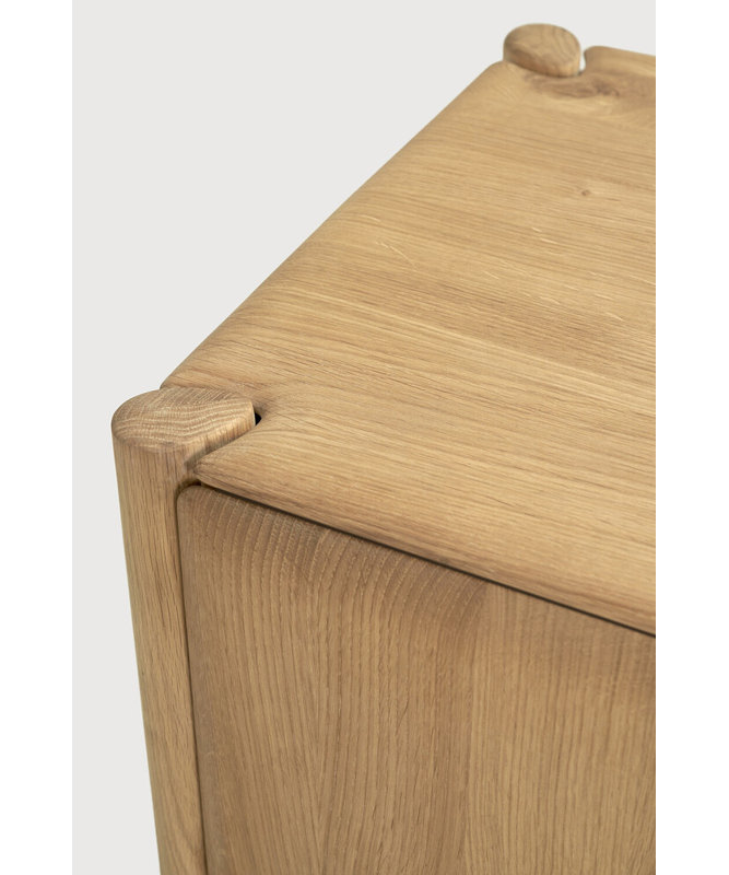 Pi 69'' W Solid Wood Sideboard, Oiled Oak