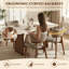 Chaise d'appoint rembourrée en bois massif-628719360