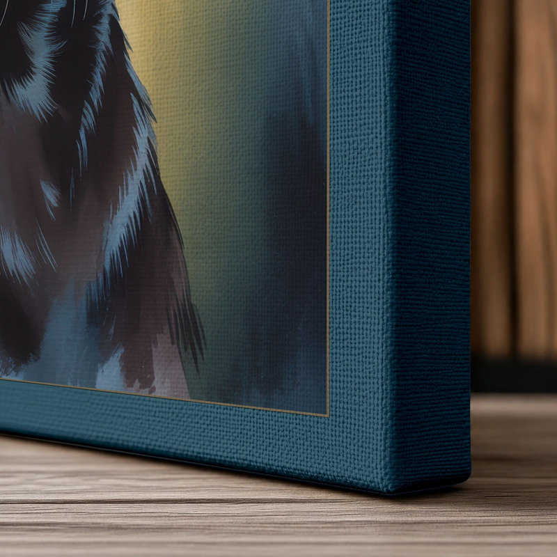 Print, 18x12 - 45.7 x 30.5 cm, Teal Border