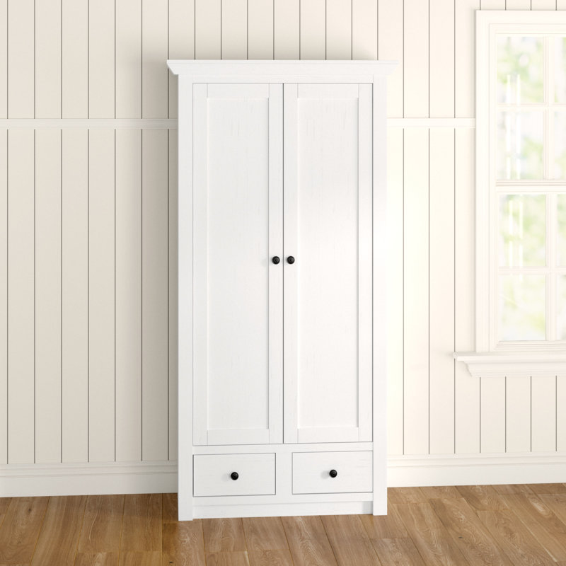Elston 2 Door Manufactured Wood Wardrobe