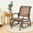 Cleamon Steel Outdoor Glider-2067988553