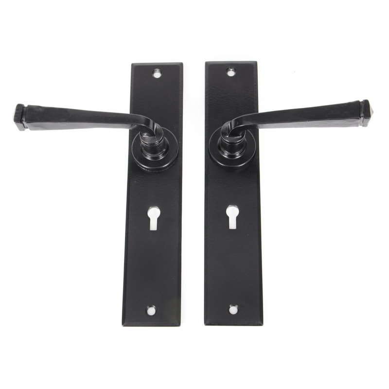 Avon Door Handle, Black