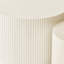 Ensemble de tables basses gigognes Wave Stripe (ensemble de 2 pièces)-1505827123
