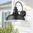 Dusk To Dawn Outdoor Barn Light Anti-Rust Outdoor Wall Sconce Farmhouse Exterior Lighting Fixture Wall Lantern Lamp For Porch,Garage(Black+White,2 Pack)-1038992385-1038992495