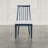 Westport Modern Farmhouse Upholstered Dowelback Dining Chair - Set Of 2 - Navy-1192014585