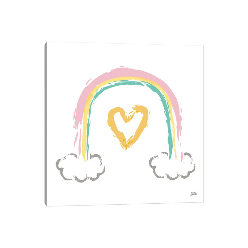 Rainbow Dream II by Melissa Averinos - Wrapped Canvas Gallery-Wrapped Canvas Giclée, 45.72 cm H x 45.72 cm W x 1.91 cm D