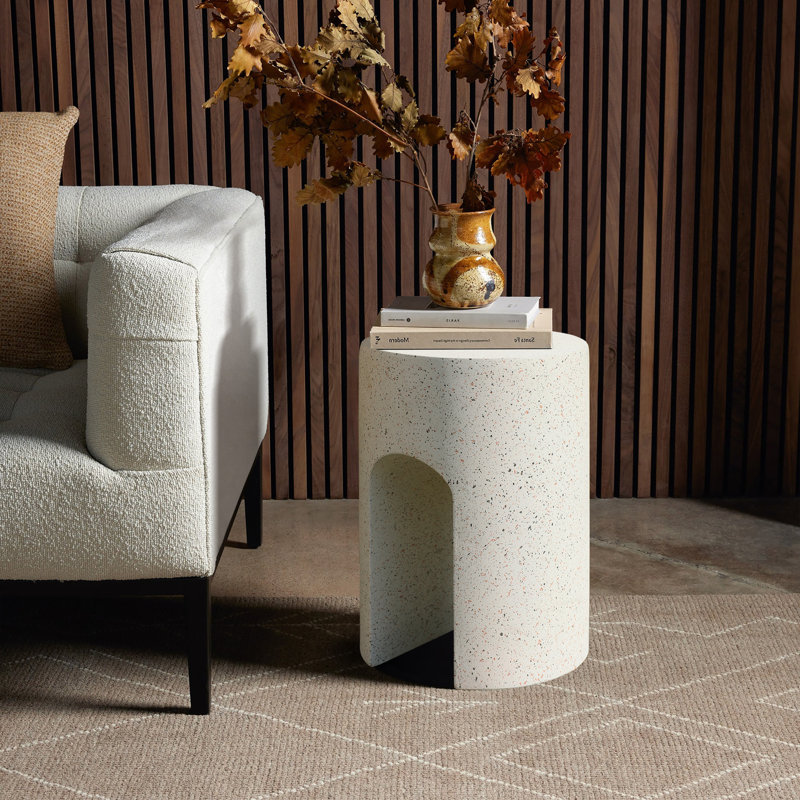 Table d'appoint d'extérieur Mod Ivory