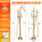 Single Handle Floor Mounted Freestanding Tub Filler with Brass Two-Function Handshower and Diverter-107665810