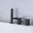 1 Handle Deck Waterfall Faucet with Diverter