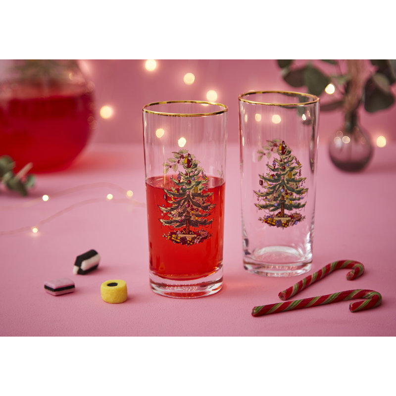 Spode, Christmas Tree - Highball Glasses