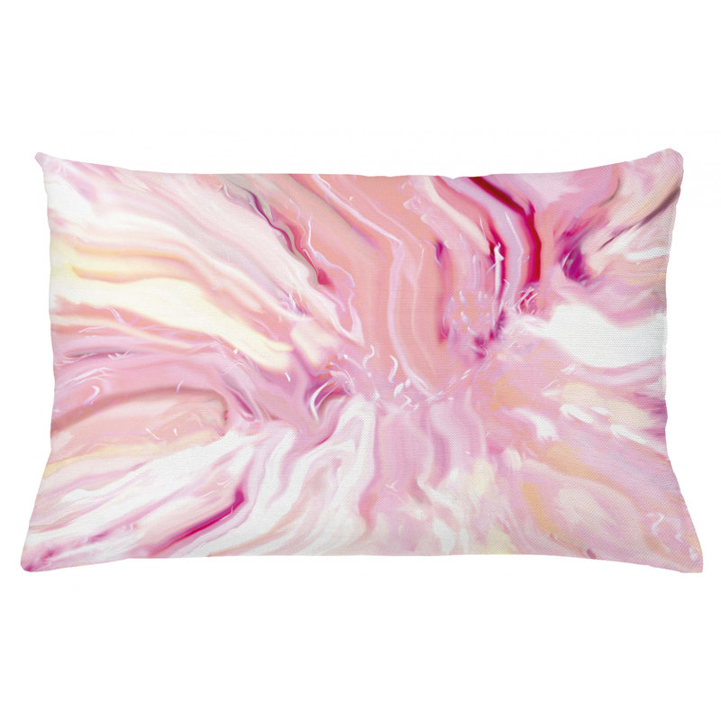 Marble Outdoor Rectangular Pillow Cover, 16" x 26"