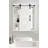 Enora 21.65'' W 27.55'' H Surface Medicine Cabinet Mirror 3 Fixed-1405848058