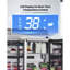 Porte commerciale en acier inoxydable