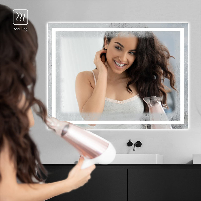 Danield Rectangle Wall Makeup / Shaving Mirror