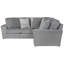 Canapé modulaire 2 pièces Dheny