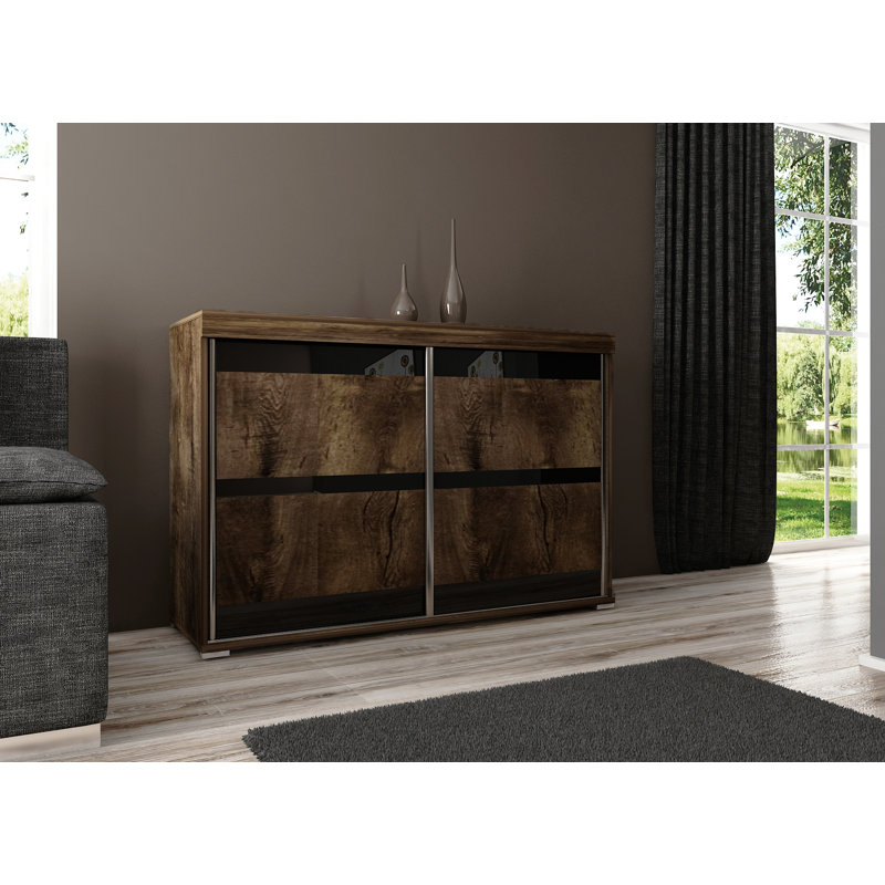Allizon Standard Accent Cabinet, Dark Ash