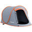 Outsunny 2 Man Pop up Tent Camping Tent 2000mm Waterproof Carry Bag Grey