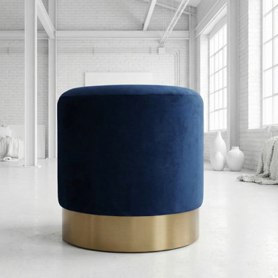 Joslin Cylindrical Ottoman 18"