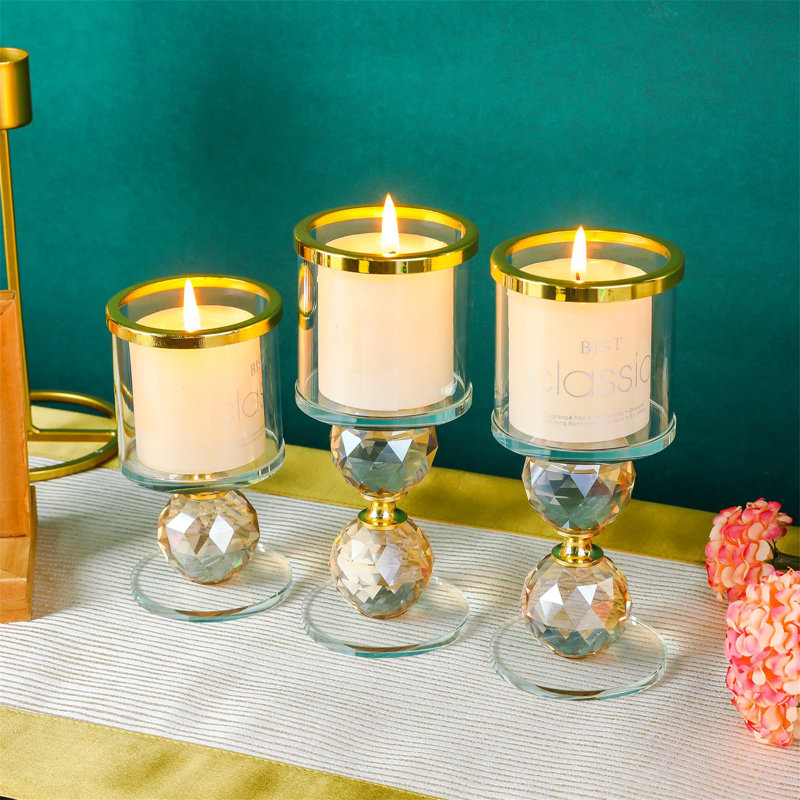 Glass Candlestick