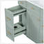Meuble-lavabo moderne 36 po avec lavabo en céramique, structure en bois massif, portes à fermeture douce, tablettes réglables, 3 tiroirs, y compris un tiroir à double profondeur pour le rangement du sèche-cheveux-1263310673