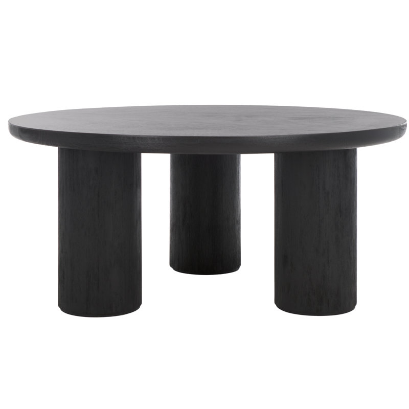 Aicha Single Coffee Table, Black